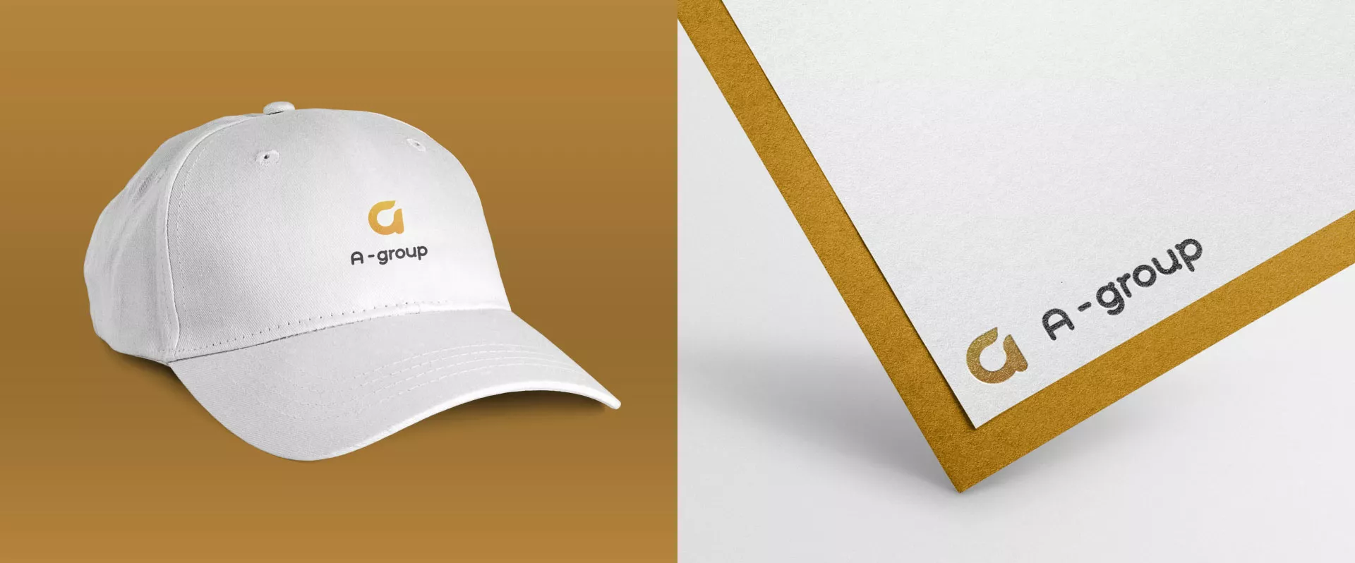 Разработка логотипа для компании «А-ГРУПП» в Брянске