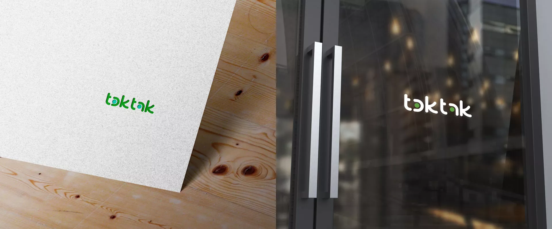 Разработка логотипа компании «Ток-Так» в Брянске