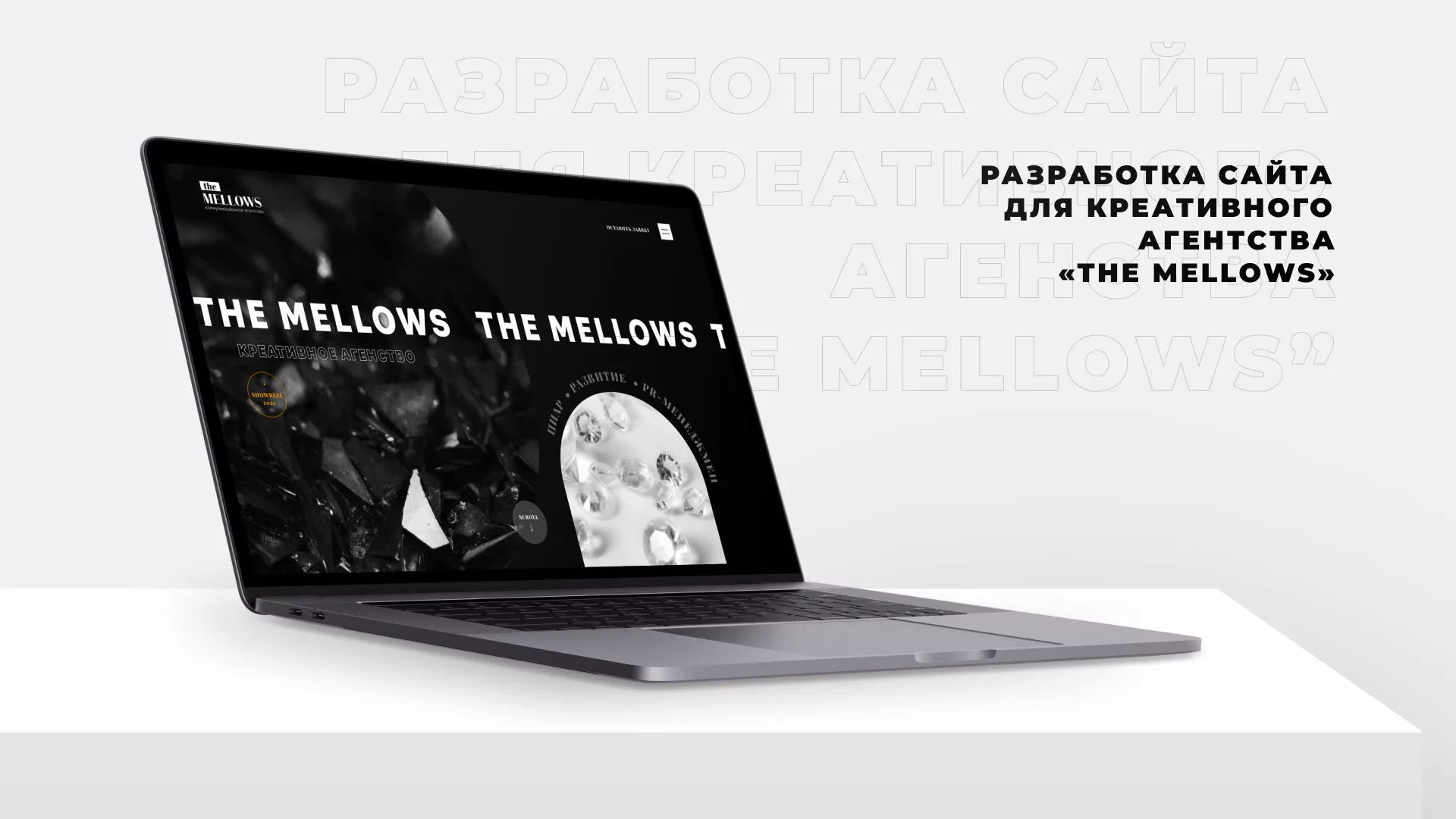Разработка сайта креативного агентства «The Mellows» в Брянске
