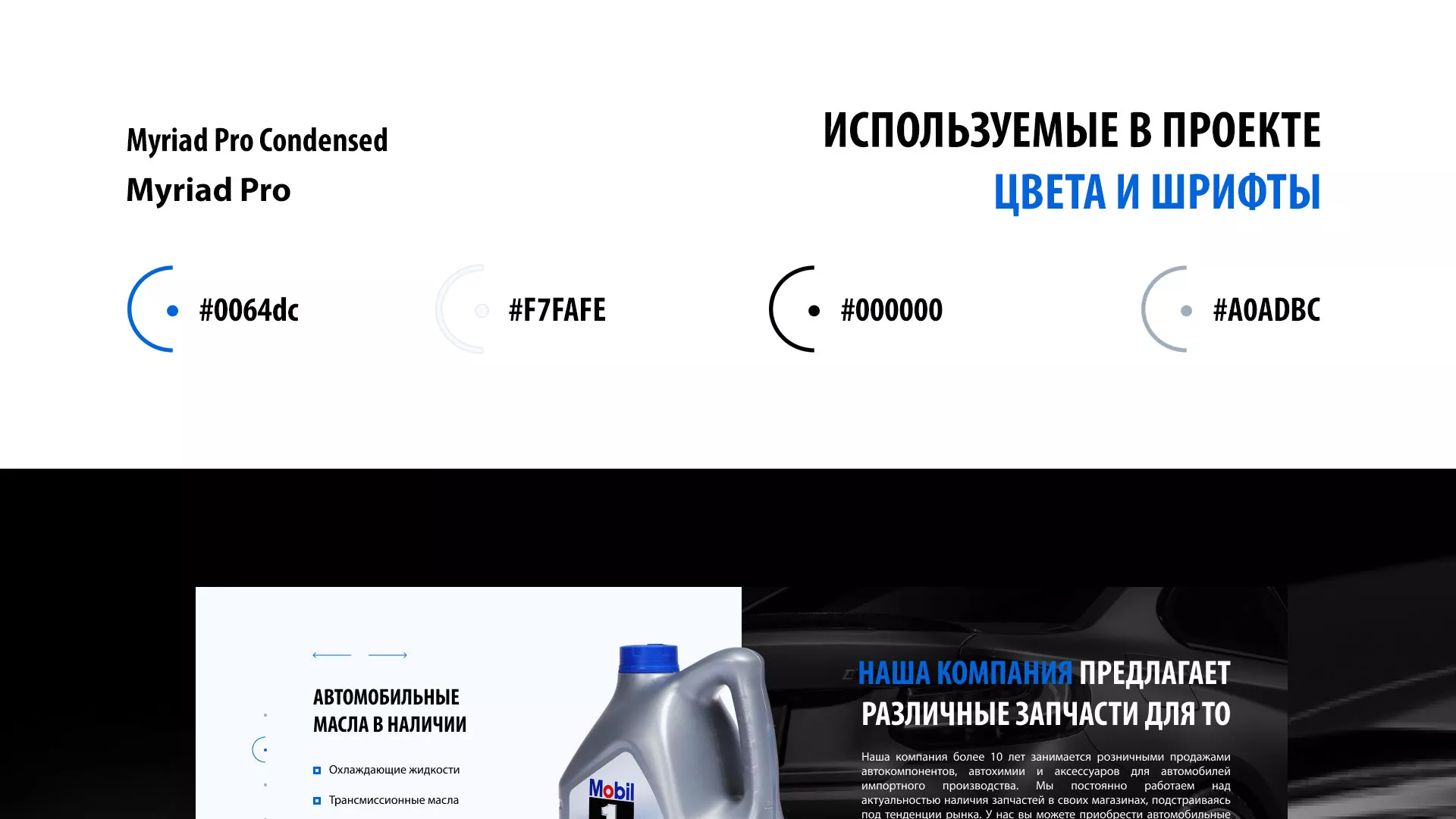 Разработка сайта магазина автозапчастей «М7» в Брянске